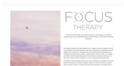 Desktop Screenshot of comingintofocus.org